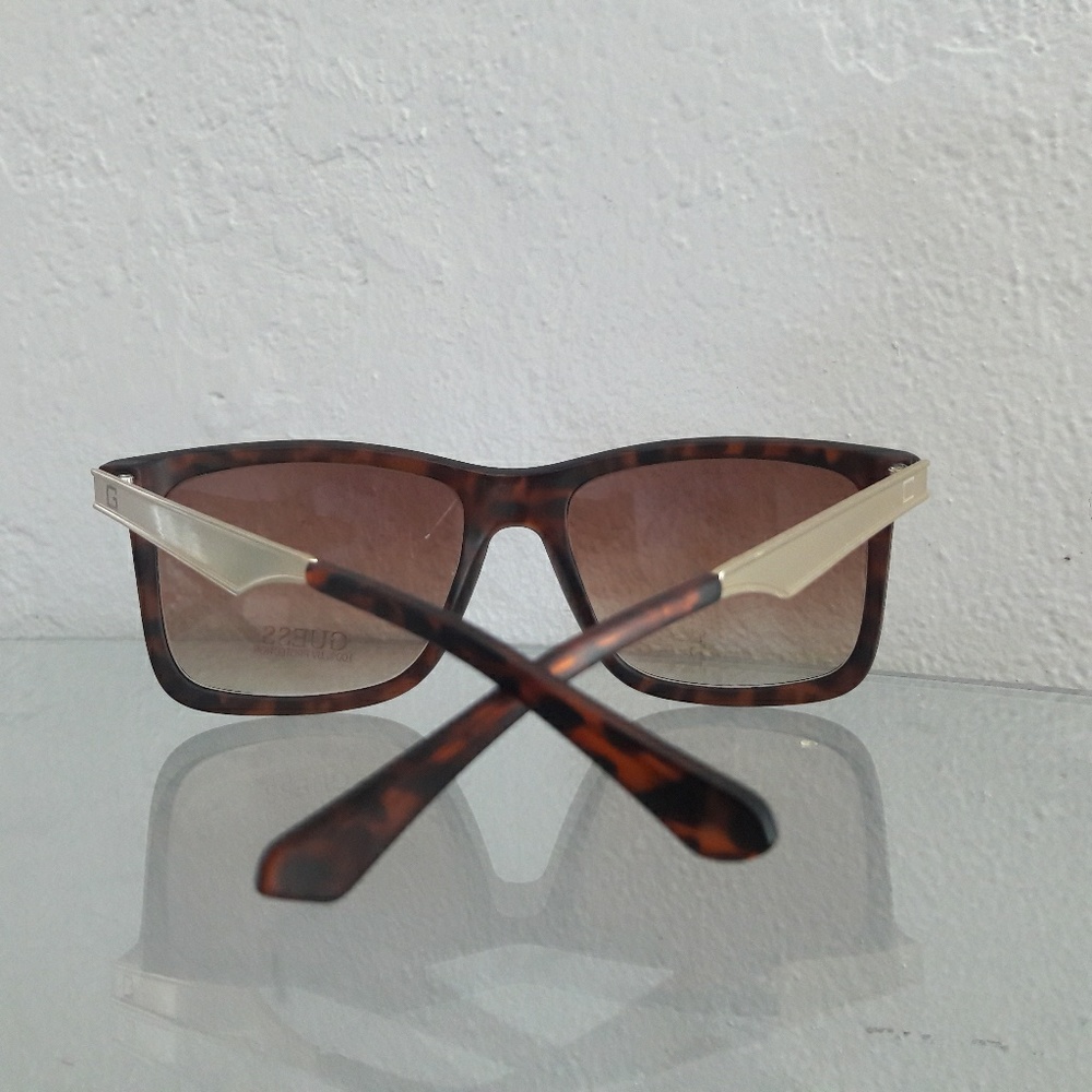 NWT GUESS TORTOISE SUNGLASSES EYEWEAR ACCESSORY - Picture 4 of 6